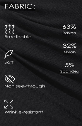 ZTN fabric detail highlighting wrinkle-resistant breathable material