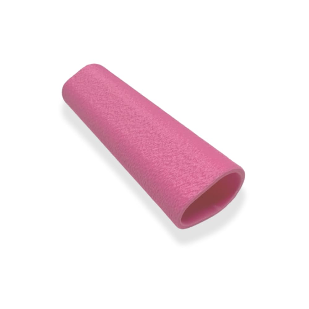 Generic ZÜCA Disc Golf Cart handle grip with playful pink texture for comfortable, secure pushing.