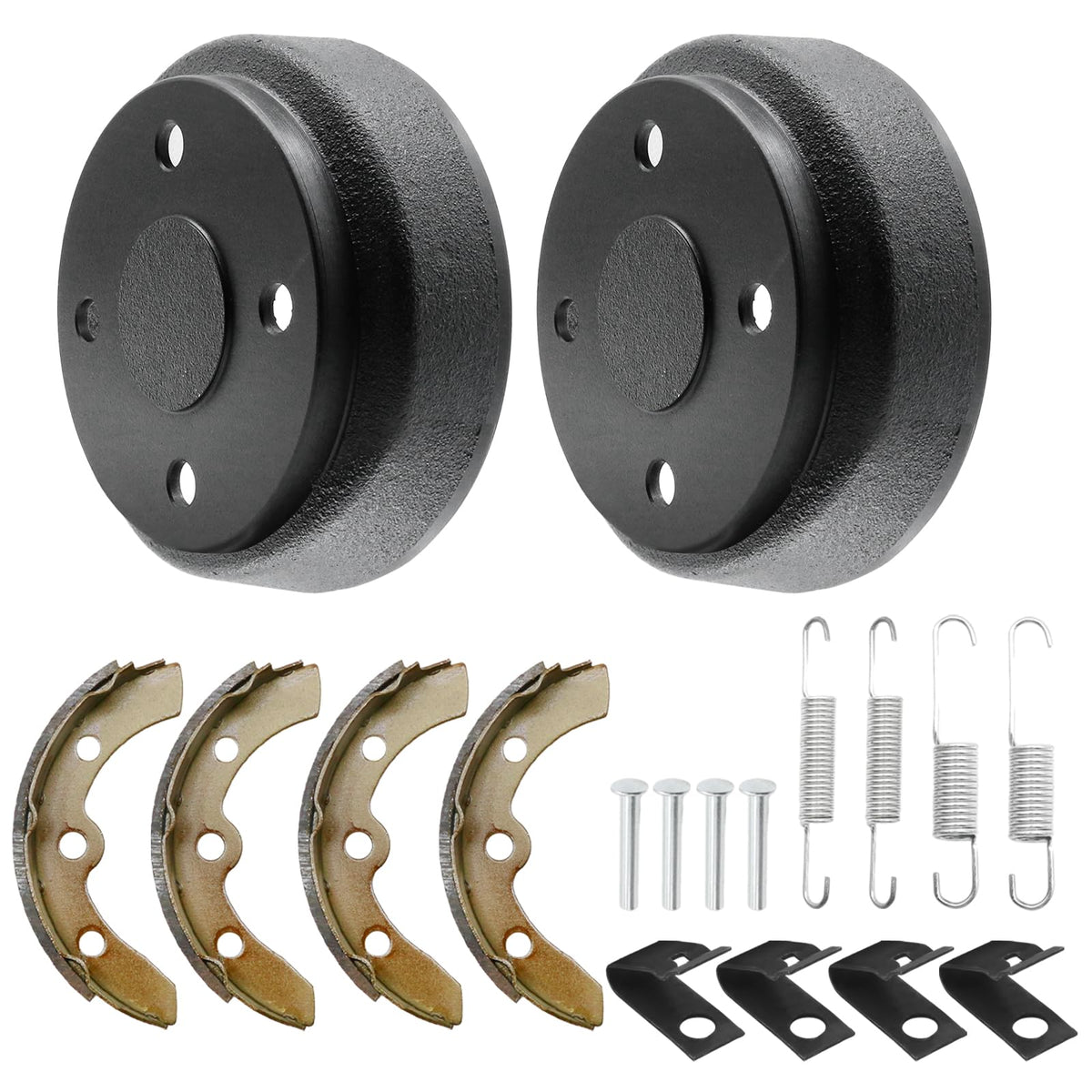ZUDKSUY brake shoe clamp springs keep pad alignment during use