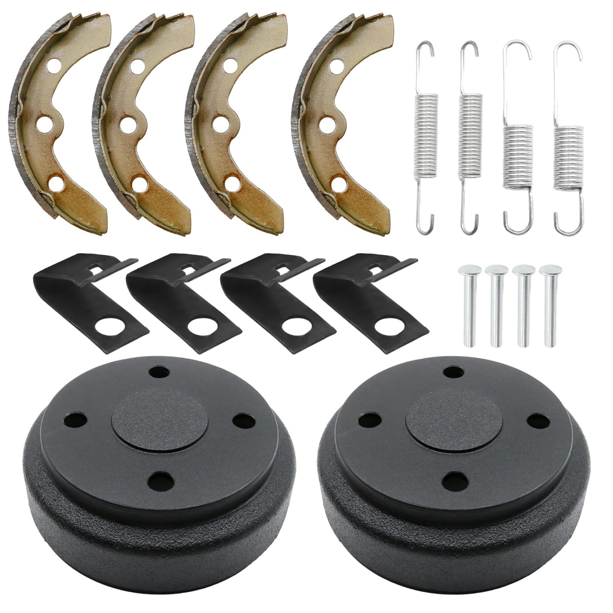 ZUDKSUY golf cart brake drum set delivers reliable stopping performance