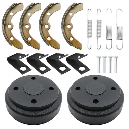 ZUDKSUY golf cart brake drum set delivers reliable stopping performance