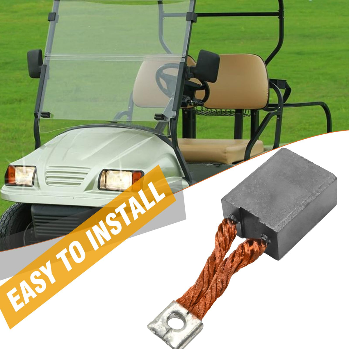 ZUDKSUY Kit installation scene with screws included for Club Car DS L6 L8
