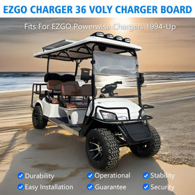 ZUDZUW compatibility for 1994-up EZGO models ensures broad cart coverage.