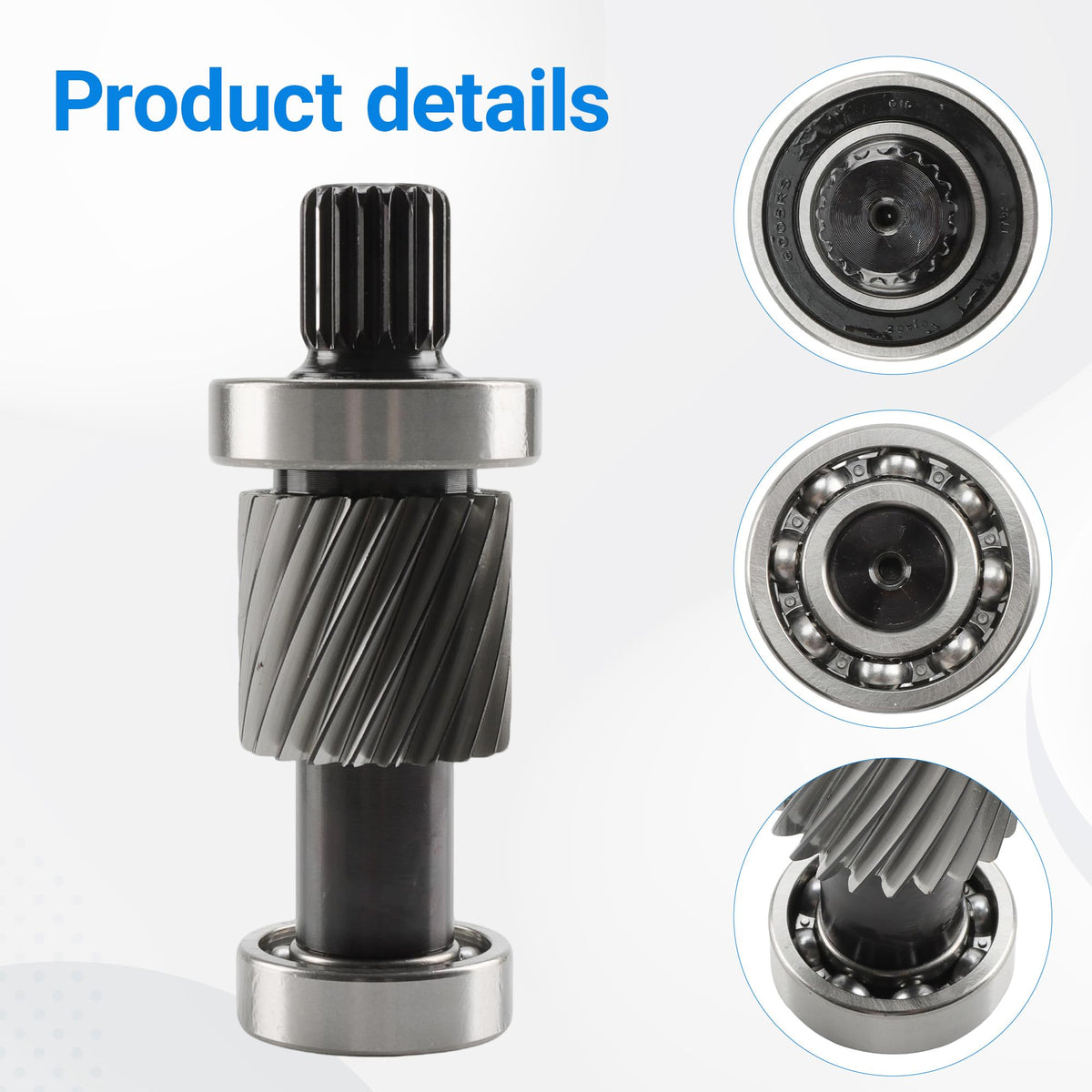 ZUDZUW ezgo 1994-on differential end hub replacement visual