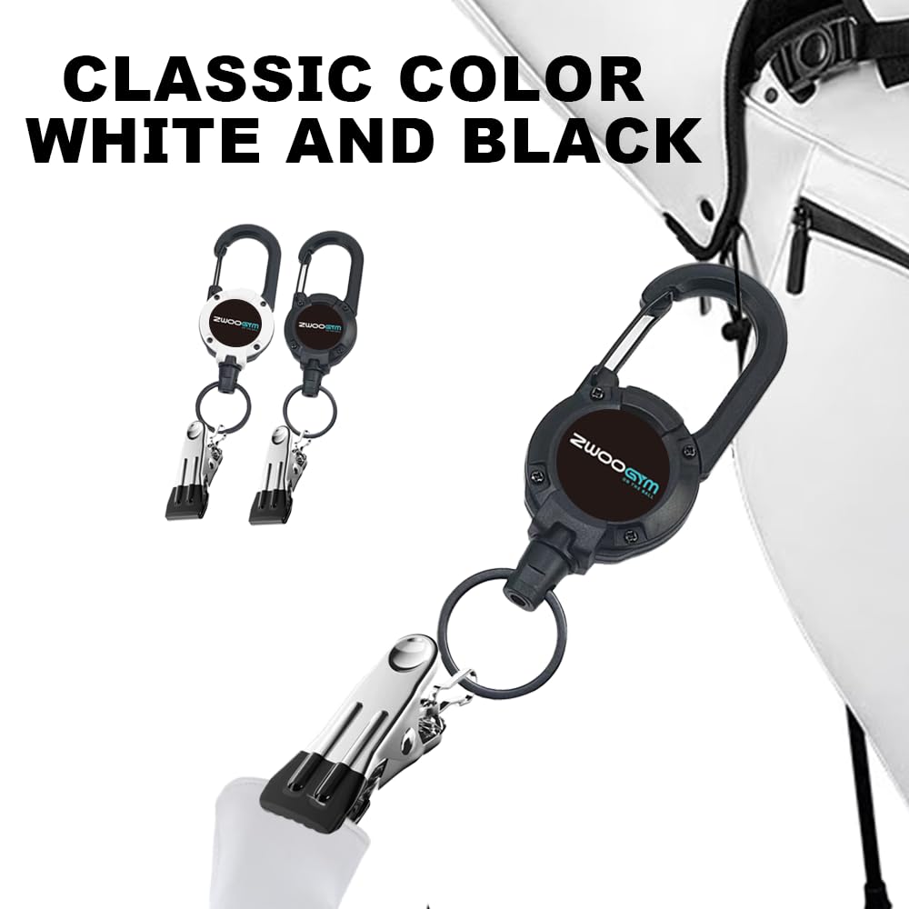 ZWOOGYM secure clip on headcovers keeps your driver cover in place