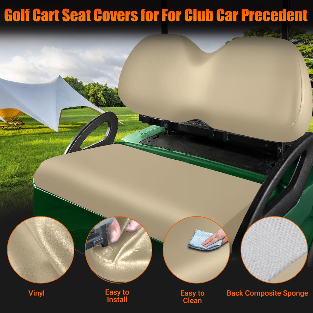 ZWPARTS easy-clean routine keeps seat looking fresh with simple wipes.