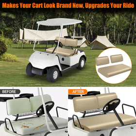 ZWPARTS microfiber leather-beige texture seat cover offers quick wipe-clean maintenance