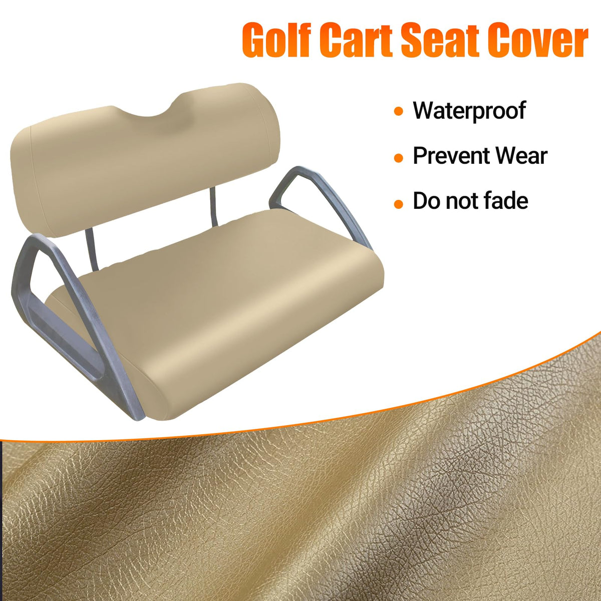 ZWPARTS UV-resistant seat cover guards color under sun exposure