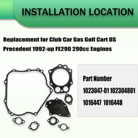 ZZHHIWANN exhaust gasket provides leak-free exhaust connections